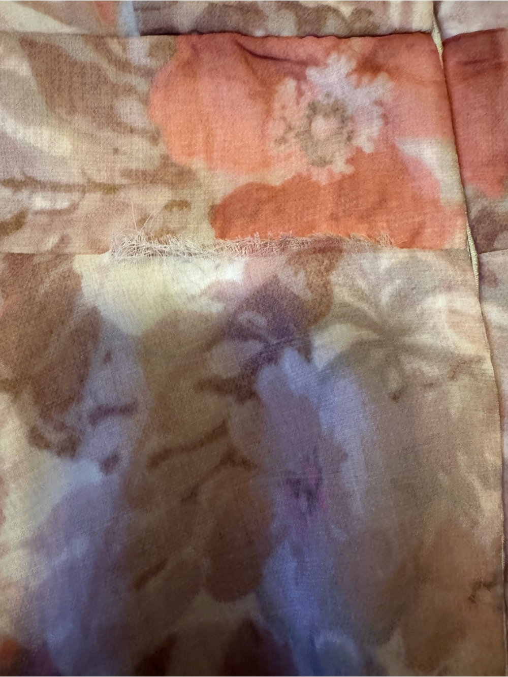 Angel Biba Pink Brown Floral Puff-Sleeve Cutout Mini Dress - Picture 10 of 11